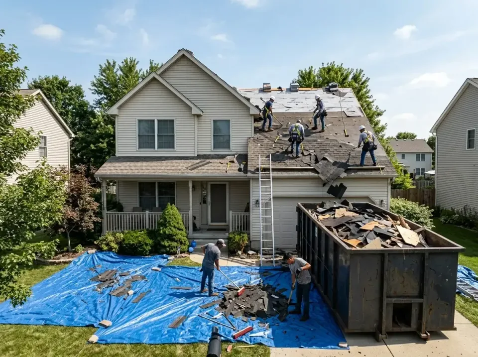 roof-replacement-debris-remova-004 — frequently asked questions, Cheapest Dumpster Rentals in Maple Heights, OH